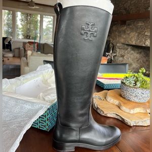 New in Box The Riding Boot by Tory Burch